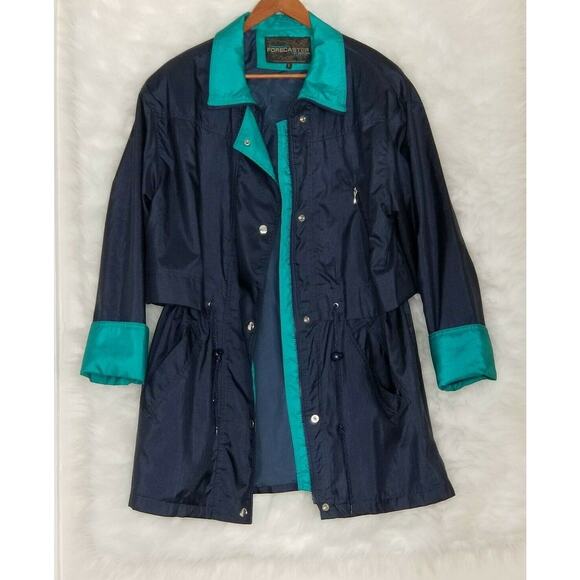 Forecaster of Boston Jackets & Blazers - Forecaster Of Boston Women blue and green Jacket - Size S